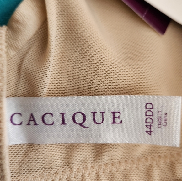 Cacique Illusion Full Coverage Support Solution Sheer Micro-mesh 44DDD - Picture 8 of 11